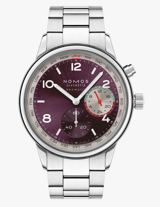 NOMOS Club Sport Neomatik Worldtimer for Mansour – Abu Dhabi 791.S2 Replica Watch